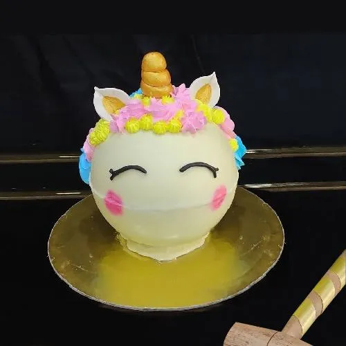 Designer Unicorn Piata Cake