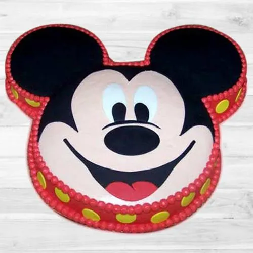 Sending Mickey Mouse Shape Cake for Kids