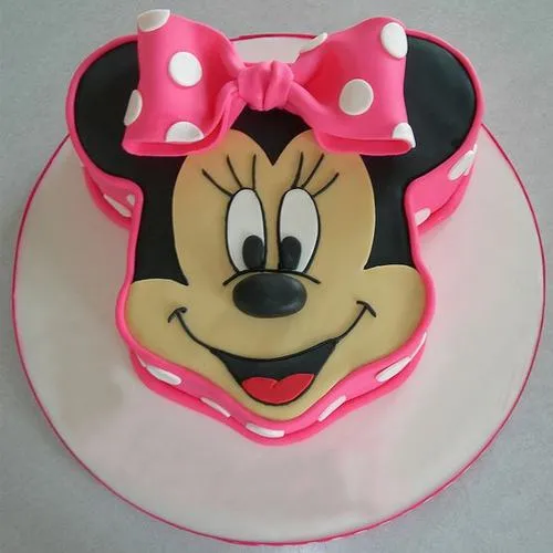 Buy Minnie Mouse Shape Cake for Birthday