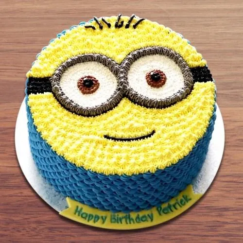 Sending Kids Party Special Minion Cake