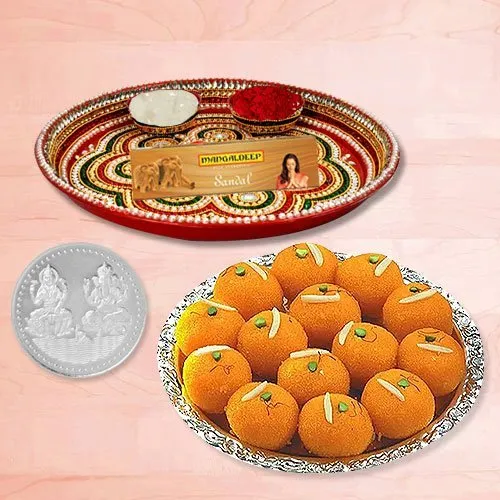 Haldiram Ladoo N Thali , Free Coin