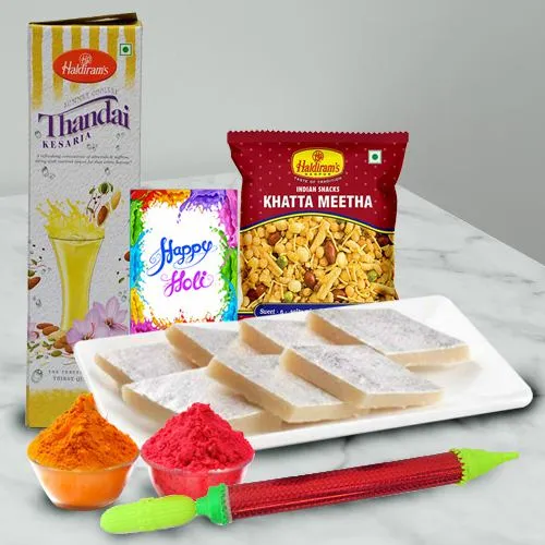 Holi with Sweets and Thandai Hamper