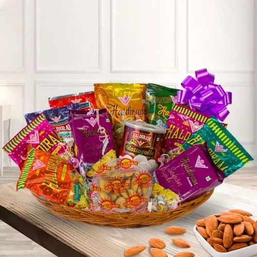 Deluxe Haldiram Treat Basket