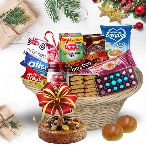 Basketful of Cute Christmas Bites<br>