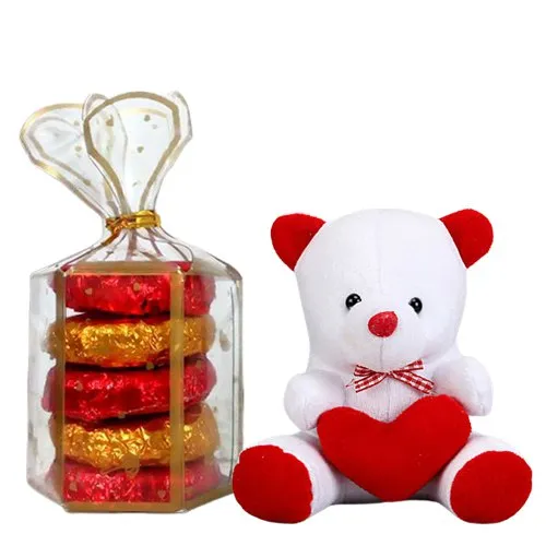 Send Handmade Oreo Chocolates with Teddy