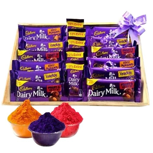 Delicious Cadburys Holi Gift Hamper