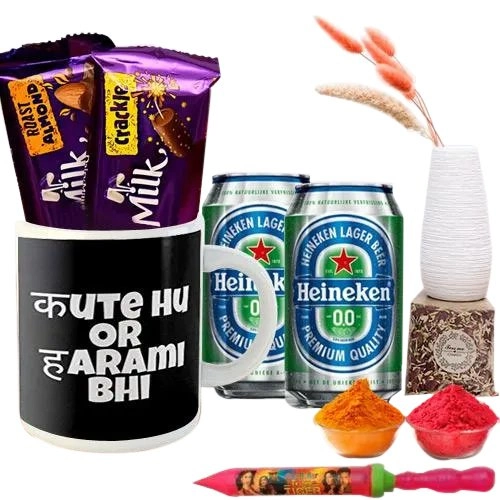 Special Holi Gifts - Teasing Quote Coffee Mug n Gifts