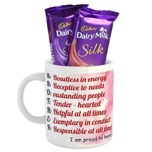 Coffe Mug N Cadbury Silk