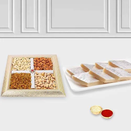 Kaju Katli n Dry Fruits