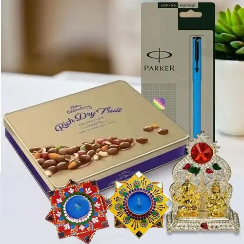 Remarkable Diwali Gift of Cadbury Chocolates n Diya