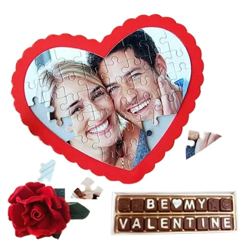 Attractive Personalized Hearty Delight Gift for Valentine