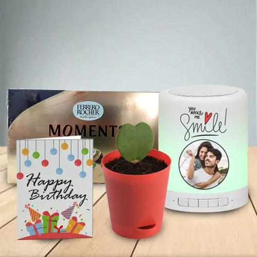 Amazing Personalized Speaker, Chocolate N Sweetheart Plant