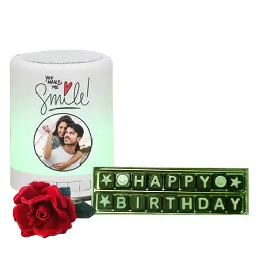 Remarkable Personalized Bluetooth Speaker N Handmade Chocolates Combo