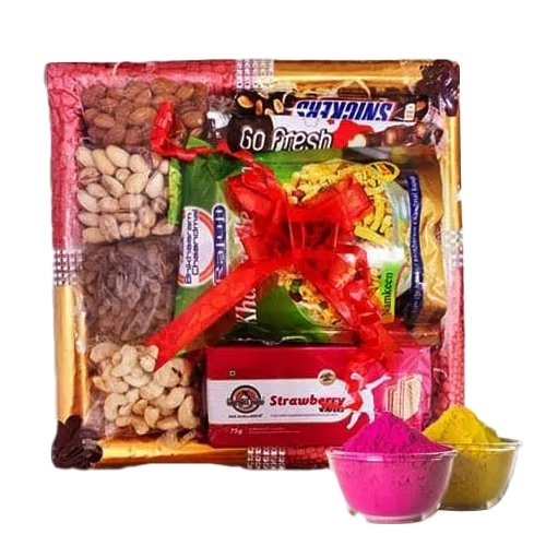 Delectable Dry Fruits n Assortments Fusion Gift Tray