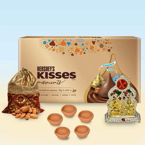 Finest Hersheys Kisses n Almond Potli with Religious Mandap