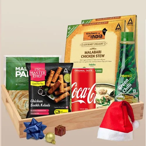 Exciting Treat of Non Veg Lunch Hamper for Xmas