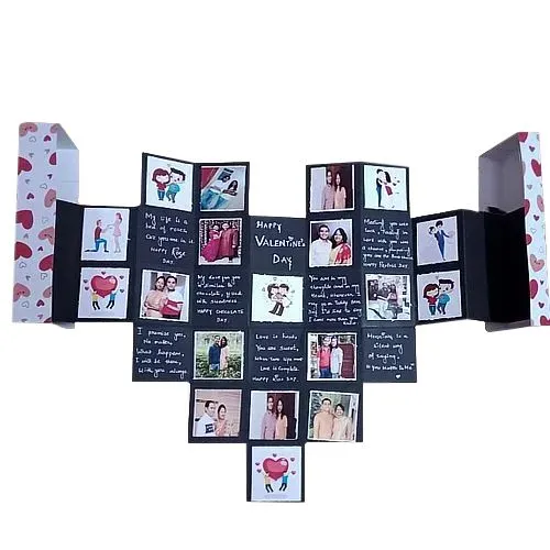 Spectacular Gift of Personalized Pop Out Heart Maze Card	