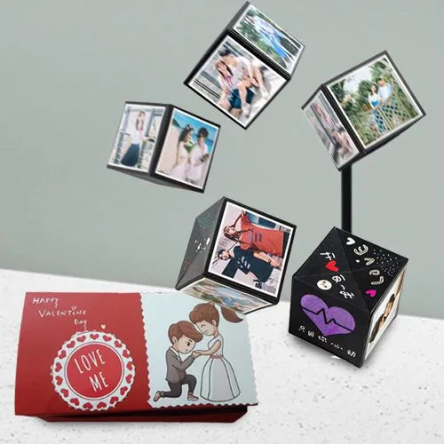 Amazing Magic Pop Up Box of Personalized Photos n Messages