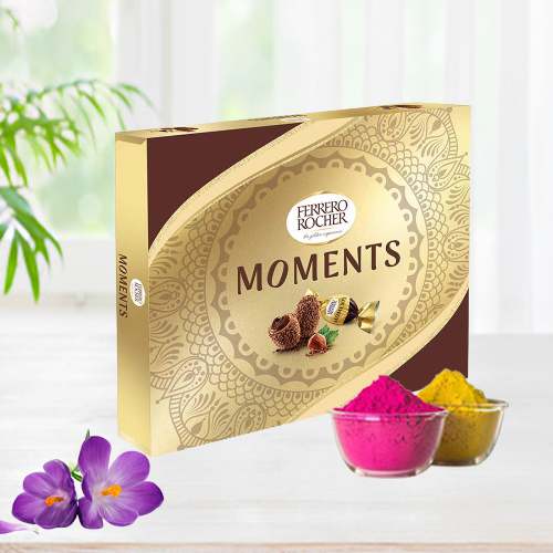Sumptuous Ferrero Rocher Moments Pack with Free Gulal