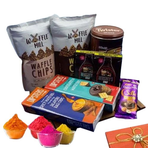 Exclusive Chocolate Magic Hamper with Free Gulal