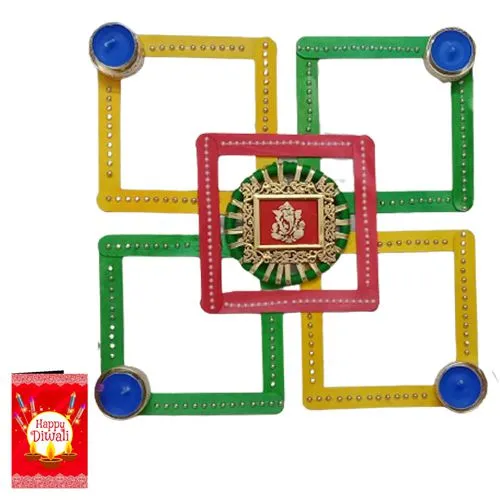 Diwali Necessity Rangoli Decor Set