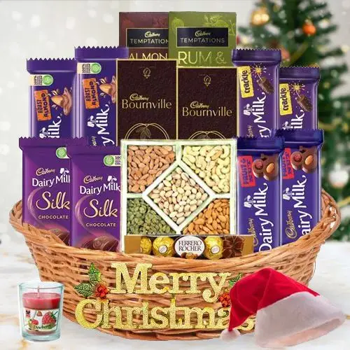 X-Mas Holiday Choco Craving Basket