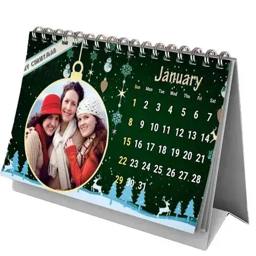 Christmas Special Personalized Table Calendar