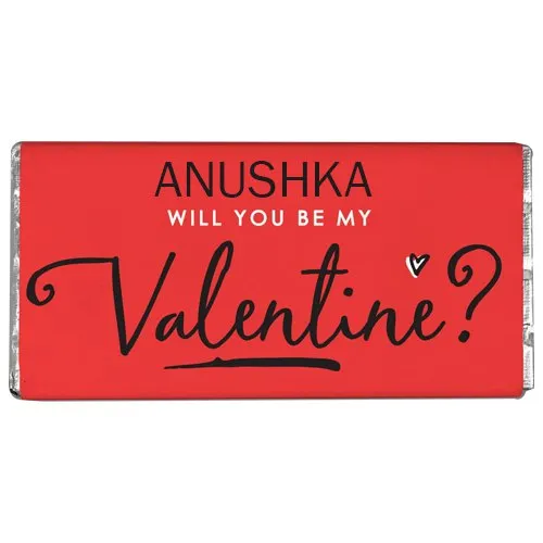 Attractively Personalized Cadbury Chocolate for Propose Day