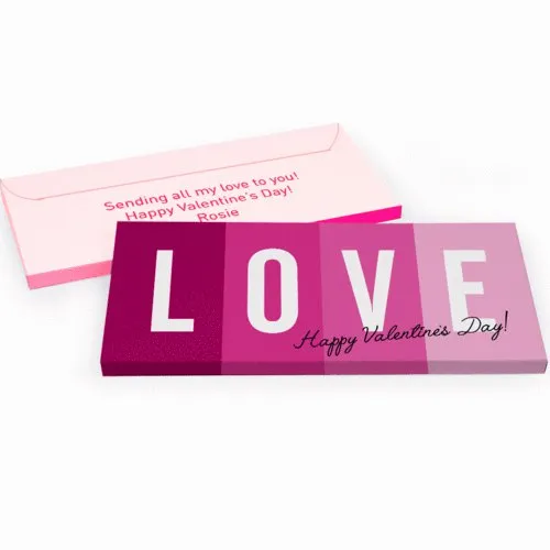 Arresting LOVE wrapped Lindberg Chocolate Box