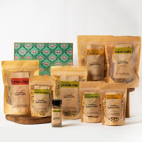Delectable Baked N Roasted Goodies Hamper