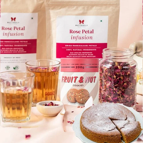 Perfect Chai Lovers Floral Fruit Frenzy Combo