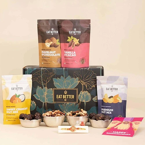 Healthy Rakhi Indulgence Hamper for Bro