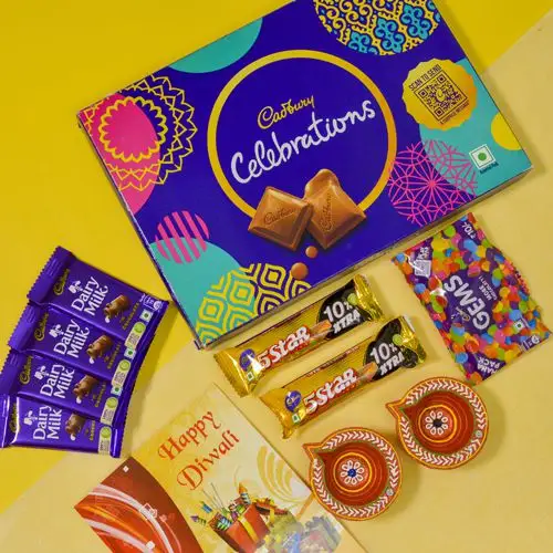 Blissful Choco Diya Diwali Gift Set