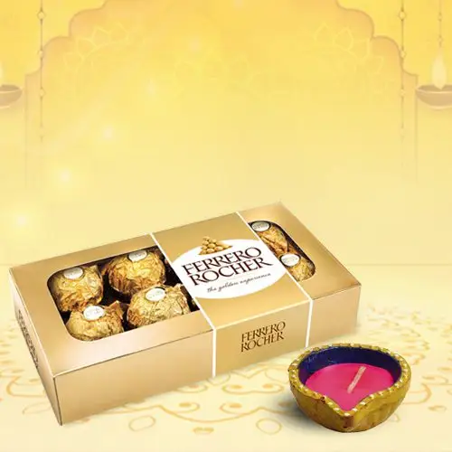 Diwali Radiance  Chocolates  N  Warm Wishes