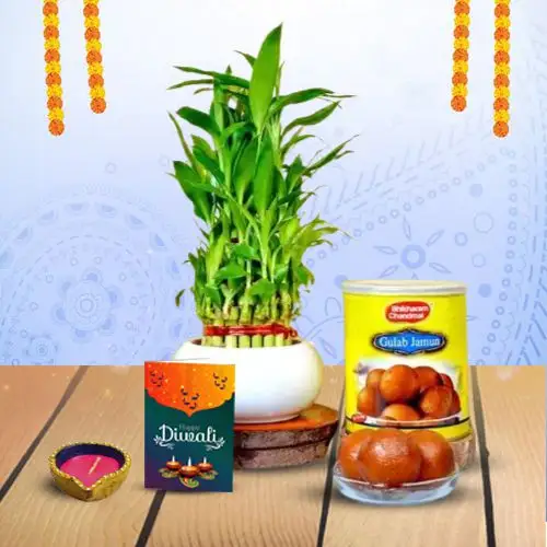 Diwali Delights  Bamboo And Sweets