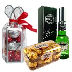 Handsome New Year Hamper with Best Wishes