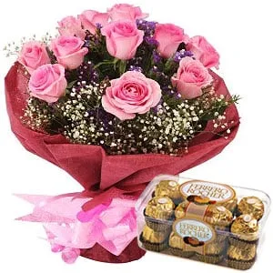 Online Roses with Chocolates