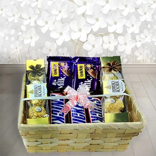 Send Delicious Chocolate Gift Basket