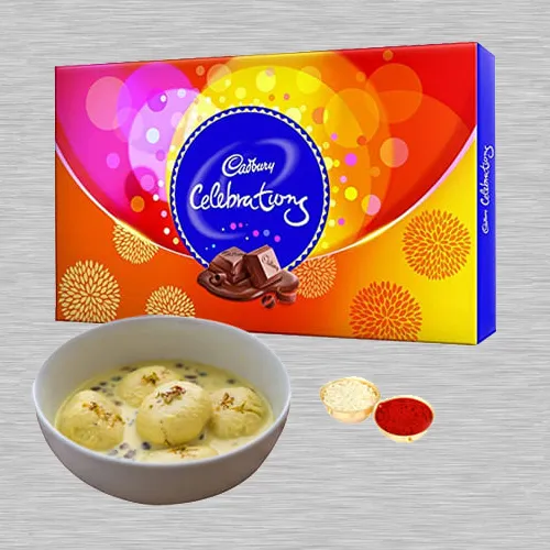 Rasmalai N Cadbury Celebrations Pack