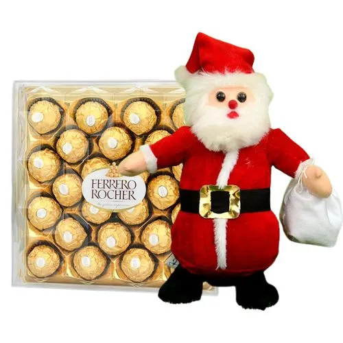 Marvelous Ferrero Rocher Chocolate N Santa Claus Set
