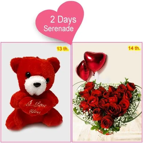 Send 2-Day Serenade Gifts for your Dream Girl