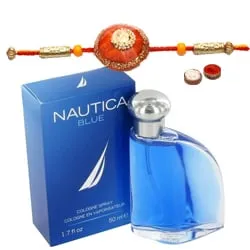 Seductive Nautica Blue Perfume 100 ml. with Rakhi