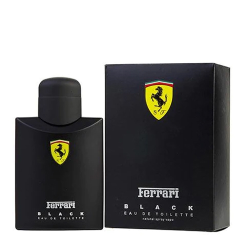 Expressing Love with Ferrari Black EDT for Gents