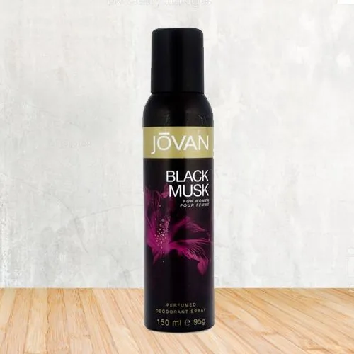 Charming Smell with Jovan Black Musk Deo 150 ml. for Women