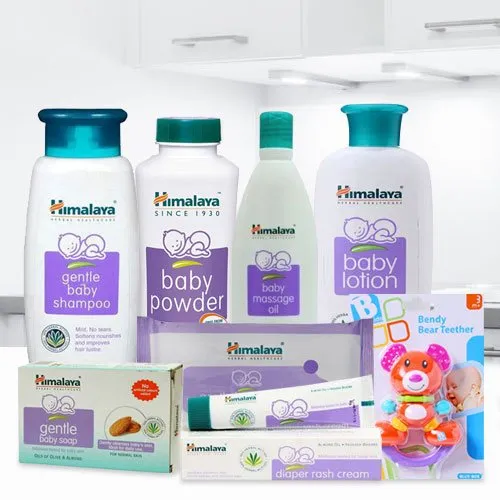 Send Collection of Baby Care Items from Johnson