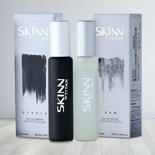 Send Titan Skinn Raw Fragrances for Men