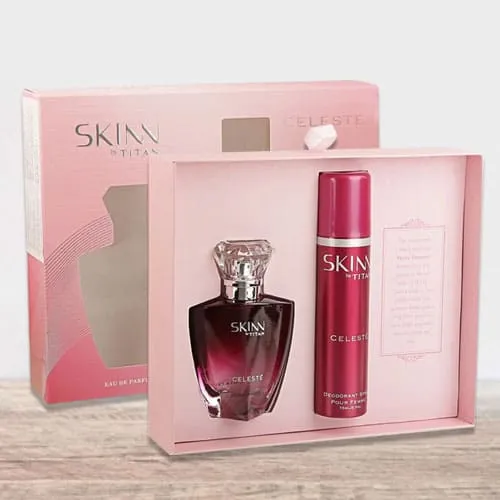 Shop for Skinn Celeste Coffret Set of Perfume N Deo for Men N Women