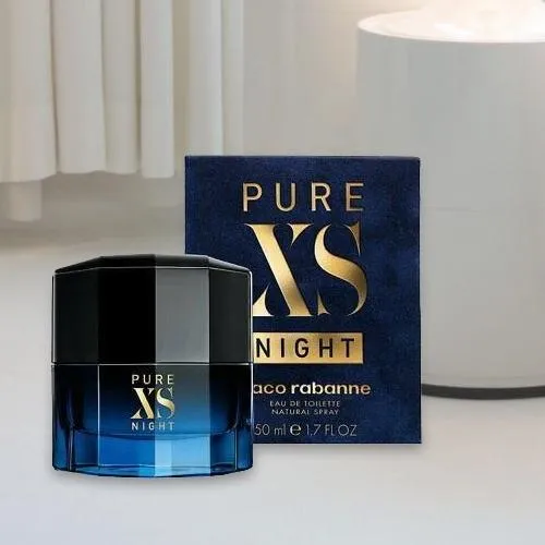 Lovely Selection of Paco Rabanne Pure XS Night Perfume for Men<br>