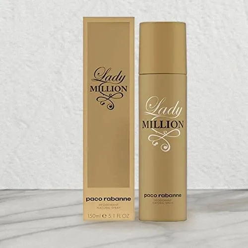 Delightful Gift of Paco Rabanne Lady Million Deodorant Spray