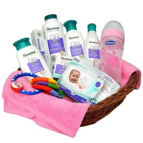Marvelous Himalaya Baby Care Gift Basket